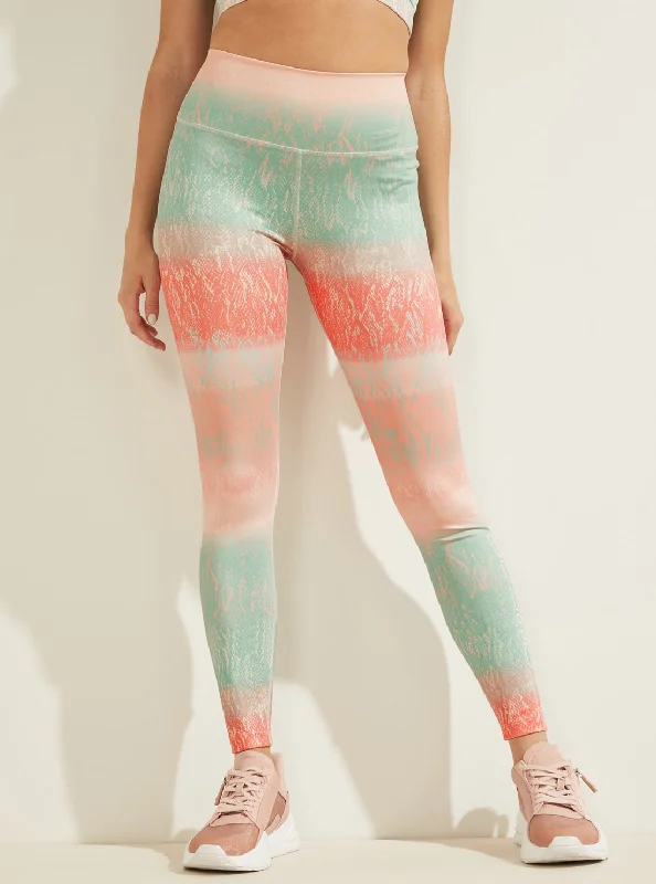 Low Cost Eco Multi Python Corrine Active Leggings