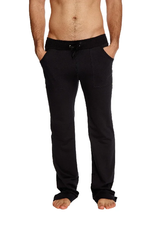 Shop and Save Eco-Track & Yoga Sweat Pant (Solid Black) by 4-rth