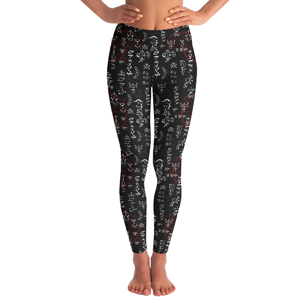 Weekend Bargains to Celebrate EXCLUSIVE MYSTICAL YOGA LEGGINGS WITH POCKETS - BEST YOGA PANTS