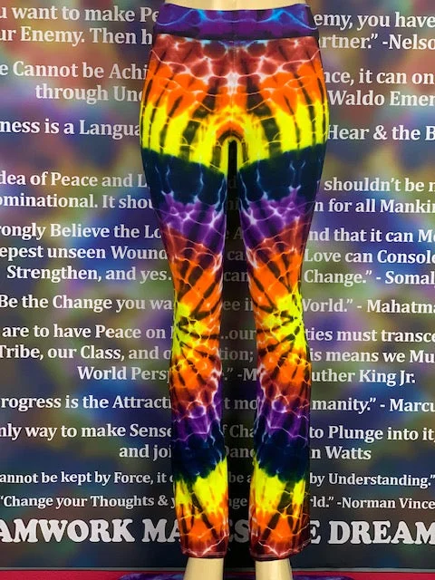 Super Bargain Extra Small HomeTown Tiedye Yoga Pant #21