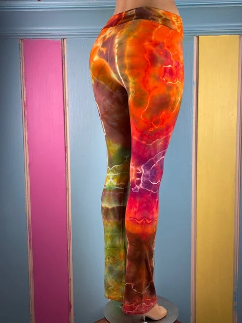 Act Now Extra Small Sunshine Tiedye Yoga Pant #1