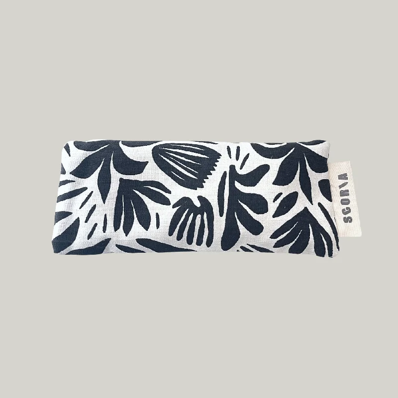 Best Choice Eye Pillow - Leaves Pattern | Natural & Organic | Lavender Scented