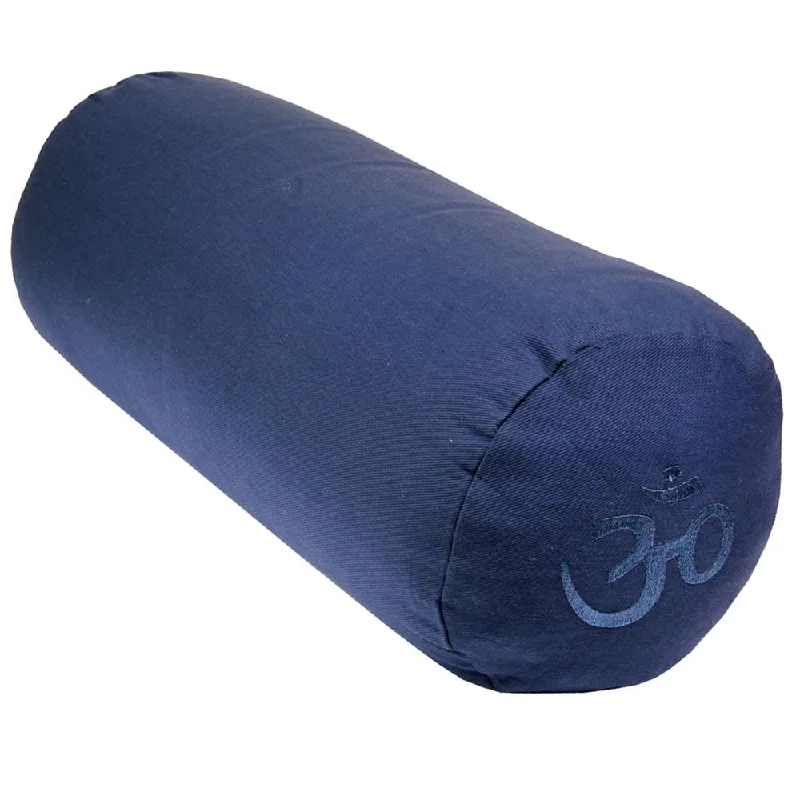 Weekend Discounts to Delight Fitness-Mad Buckwheat Yoga Bolster | Blue