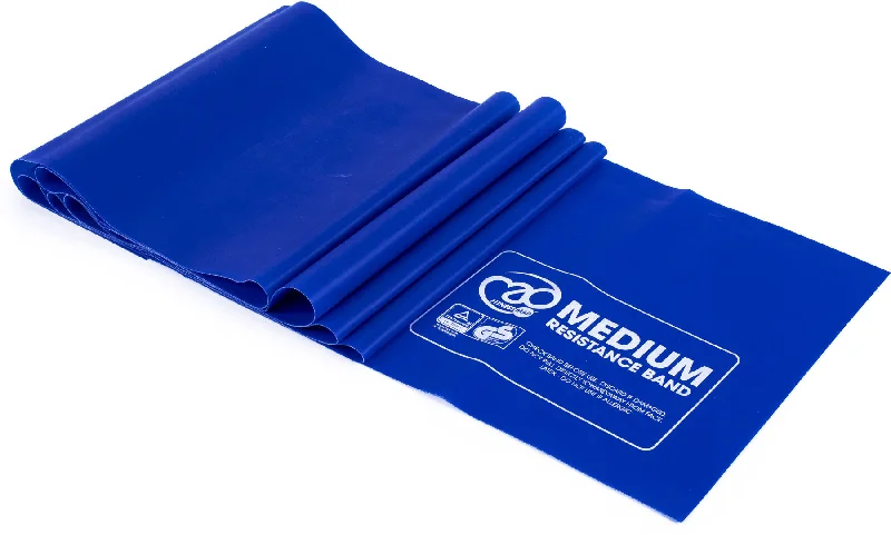 Take Action Fitness Mad Resistance Band Medium & User Guide Blue