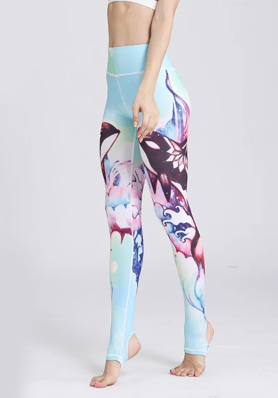 Weekend Deals That Impress Floral Quick Dry Yoga Pants