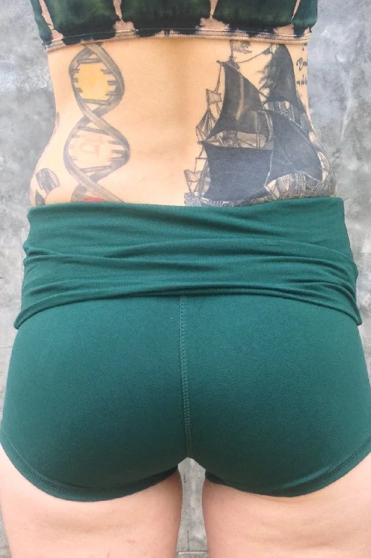 Discount Mania Forest Yoga Shorts