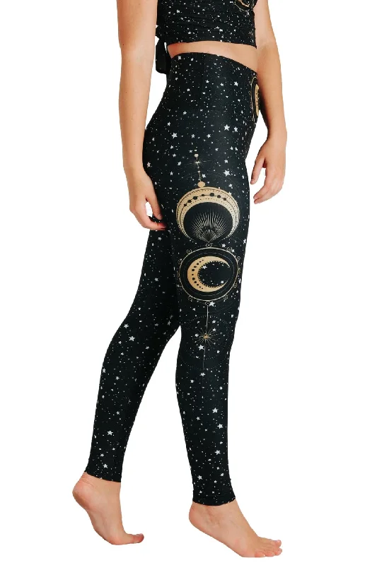 Weekend Deals You Can't Resist Fortune Teller Printed Yoga Leggings by Yoga Democracy Weekend Deals You Can't Resist Fortune Teller Printed Yoga Leggings by Yoga Democracy