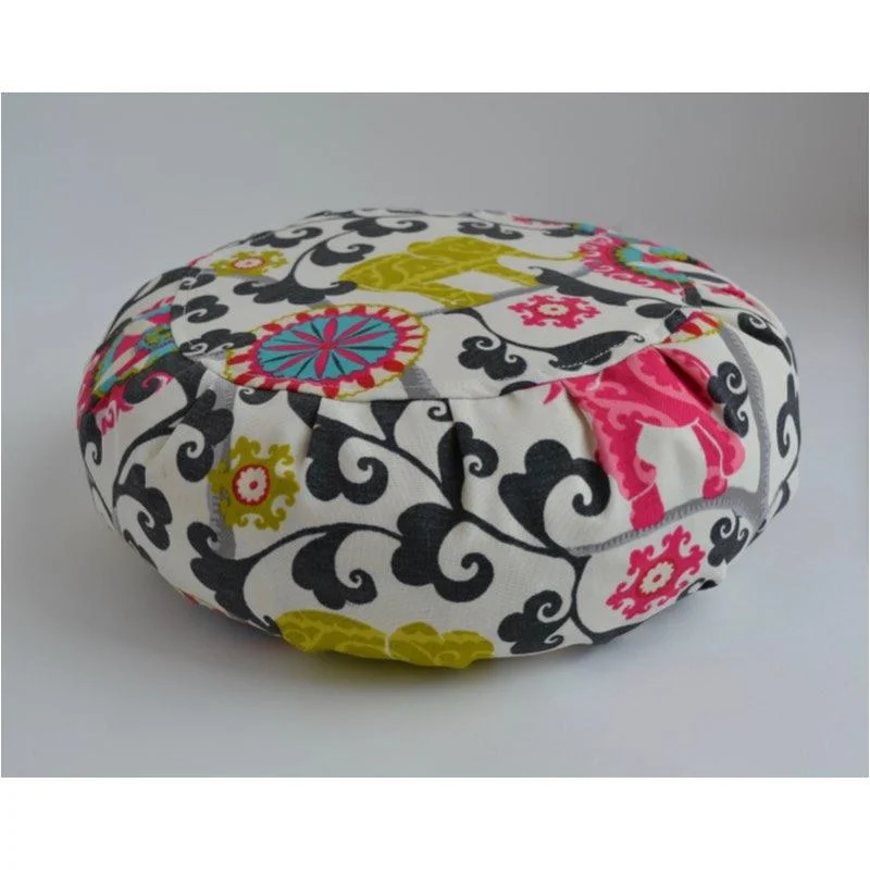 Weekend Specials Just for You frequencyRiser Black Menagerie Zafu Meditation Cushion