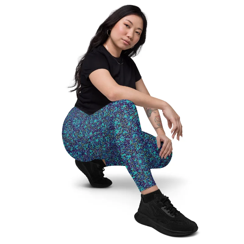 Weekend Savings Extravaganza Gems on Mint high-waisted yoga pants Leggings with pockets