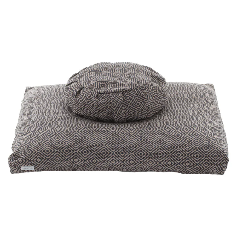 Weekend Discounts to Grab Geometric Zafu Zabuton Set