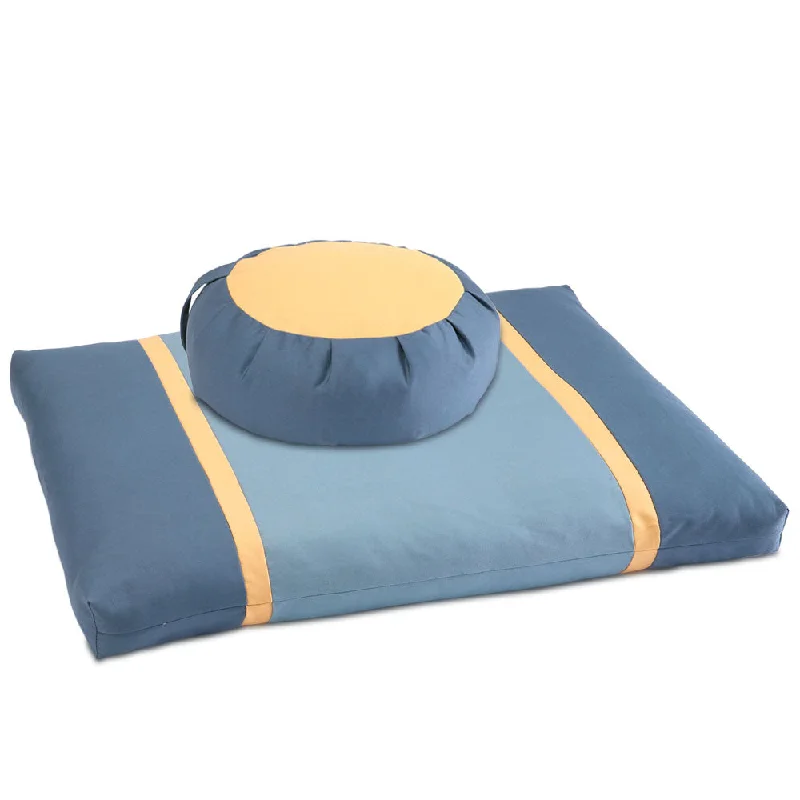 Top Pick Stillness & Light: Gold Moon Meditation Cushion Set