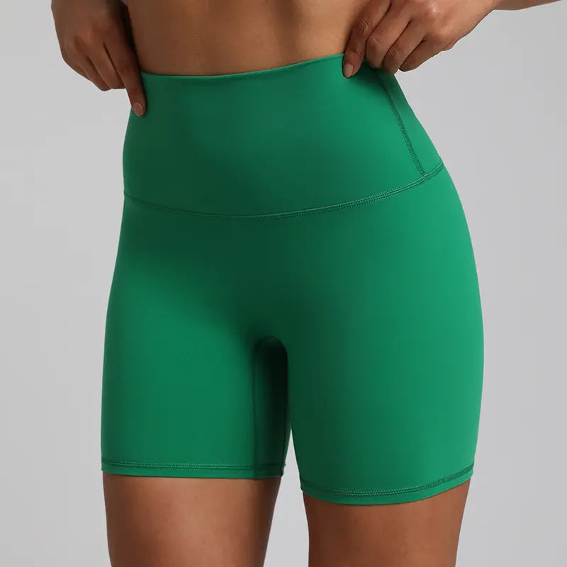 Instant Savings Green yoga shorts