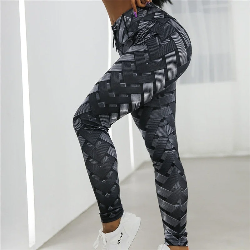 Weekend Discounts to Grab Gym Leggings Sports Women High Waist Seamless Pants Hip Up Sport Leggings Fitness Female Breathable Striped Workout Tights Women Weekend Discounts to Grab Gym Leggings Sports Women High Waist Seamless Pants Hip Up Sport Leggings Fitness Female Breathable Striped Workout Tights Women