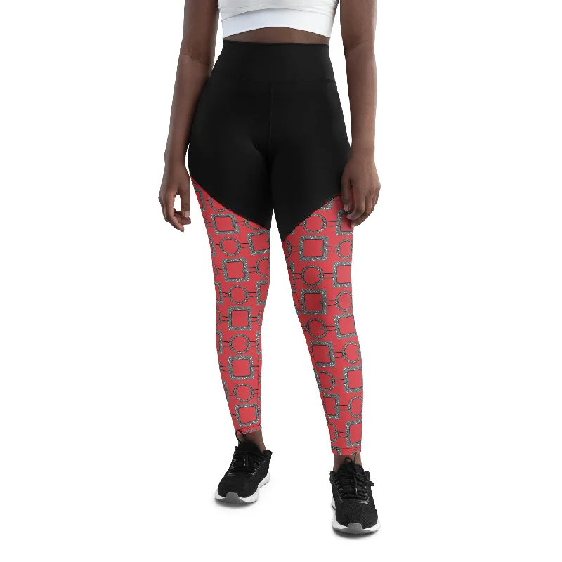Weekend Specials to Snag Hammered Silver Chain Sports Leggings