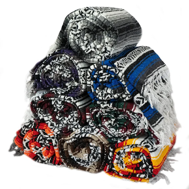 Deal Alert Handmade Extra Heavy Mexican Yoga Blanket