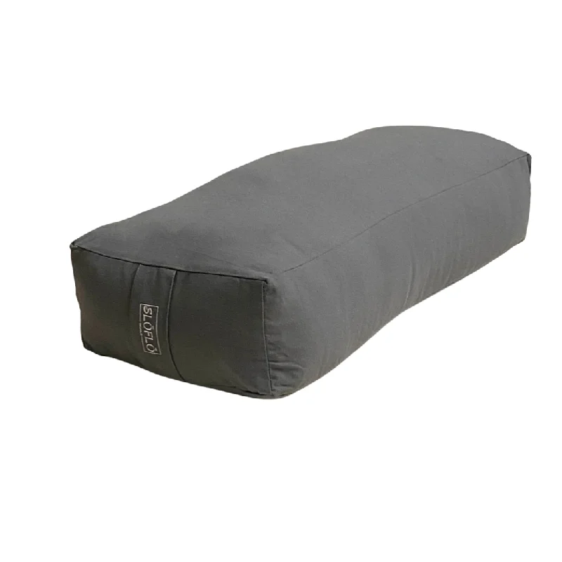 Limited Supply Harmony Restorative Yoga Bolster-Charcoal