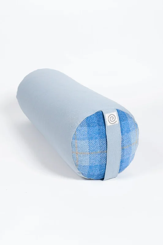Weekend Wonders Await! Harris Tweed Spelt Yoga Bolster - Made in the UK