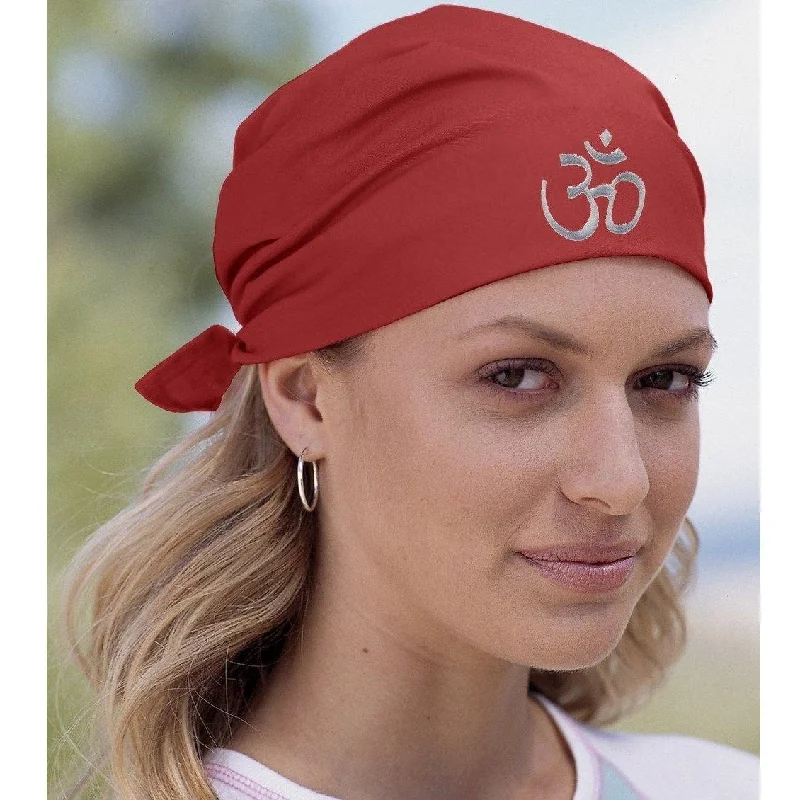 Weekend Bargains Just for You Yoga "Hindu Aum" Solid Bandana