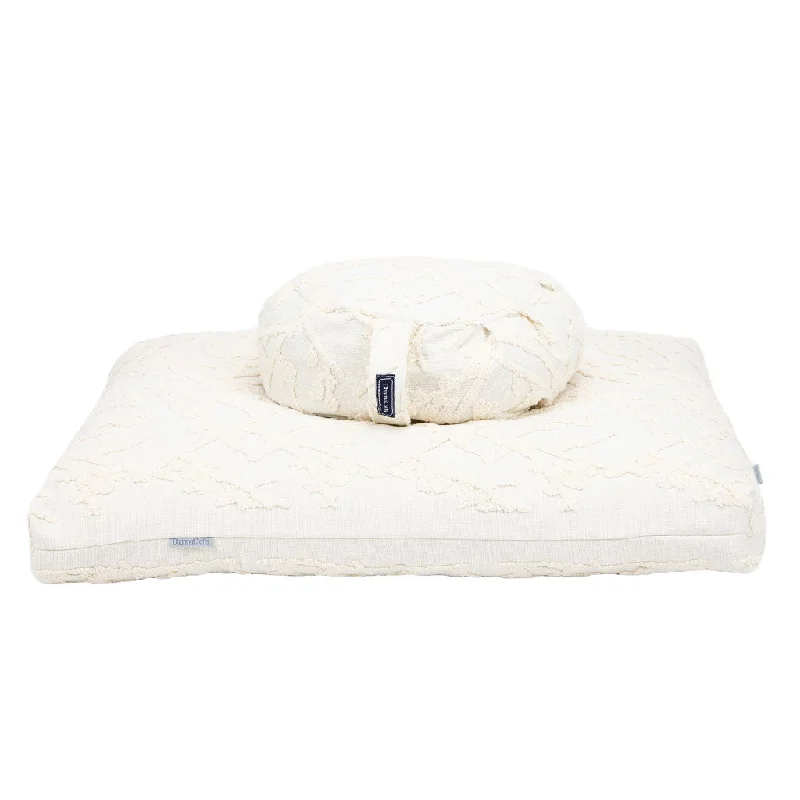 Weekend Discounts to Enjoy Jasmine Zafu Zabuton Set