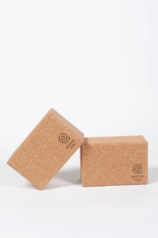 Weekend Savings Spectacular Large Cork Yoga Brick - Pair