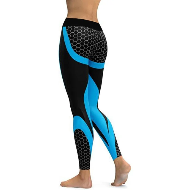Blue Honeycomb