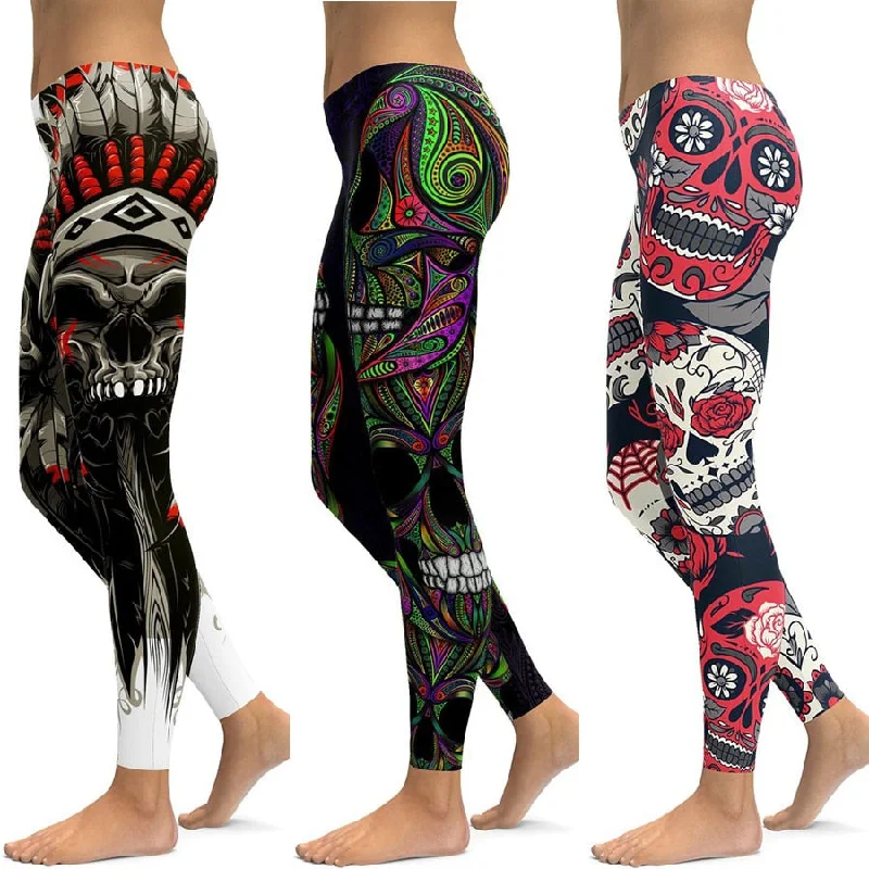 Weekend Savings Spectacular LI-FI Skull Leggings Yoga Pants Women Sports Pants Fitness Running Sexy Push Up Gym Wear Elastic Slim Workout Leggings Weekend Savings Spectacular LI-FI Skull Leggings Yoga Pants Women Sports Pants Fitness Running Sexy Push Up Gym Wear Elastic Slim Workout Leggings