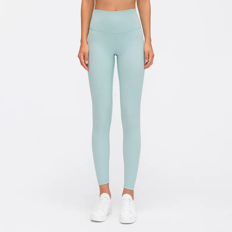 Weekend Shopping Bliss Light blue yoga leggings