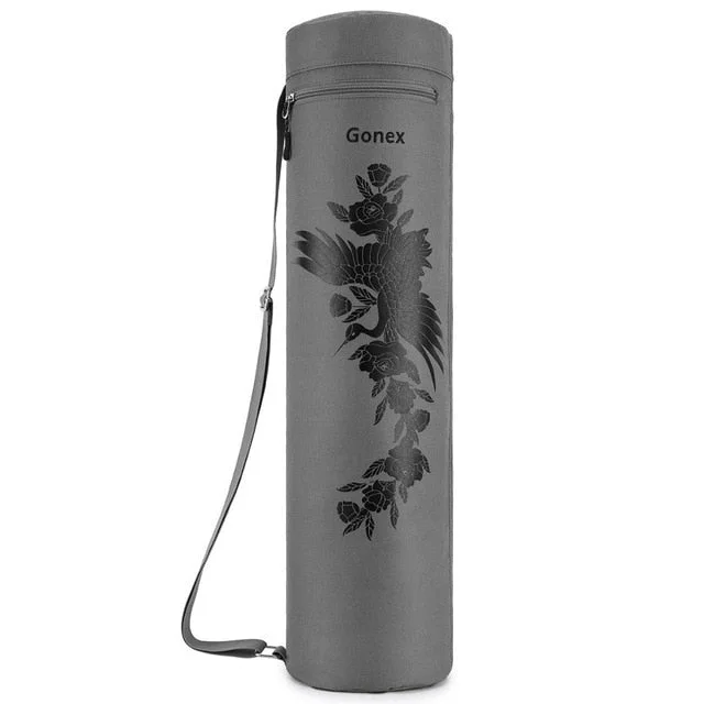 Weekend Bargains to Grab Light Grey - Yogatation Sling Mat Bag