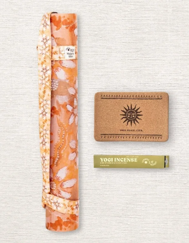 Time-Sensitive 4 mm Yoga Pack - Malara x YPC Yoga Mat + Block + Strap + Incense