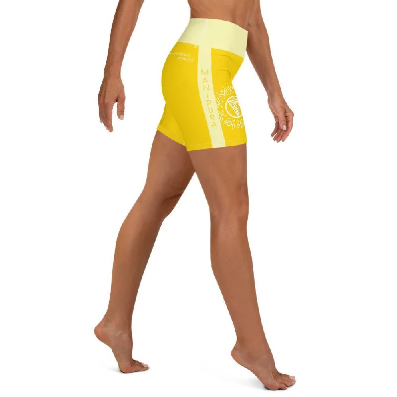 Quick Sale Manipura "Solar Plexus" Chakra Yoga Shorts