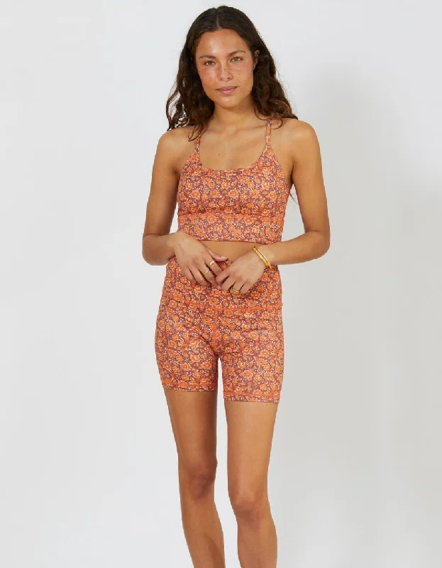Now or Never Maple Yoga Shorts
