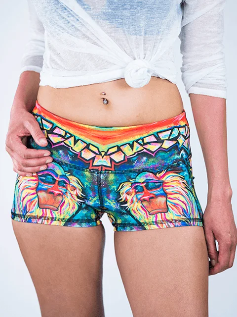 Weekend Bargains to Relish Meditating Rafiki Yoga Shorts