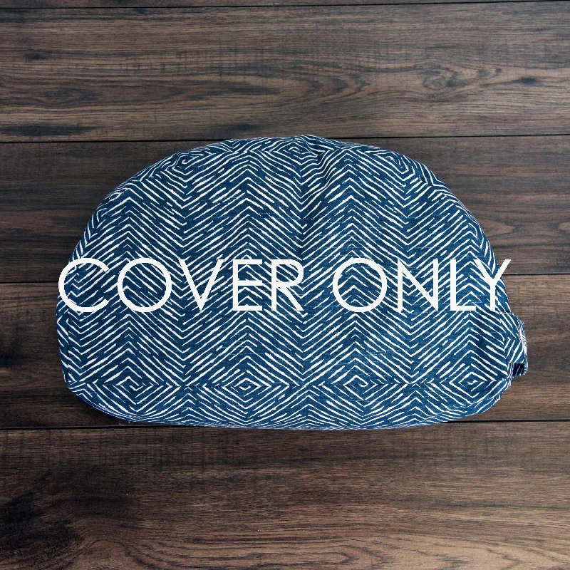 Weekend Specials to Relish Meditation Cushion - Navy Arrow - COVER ONLY