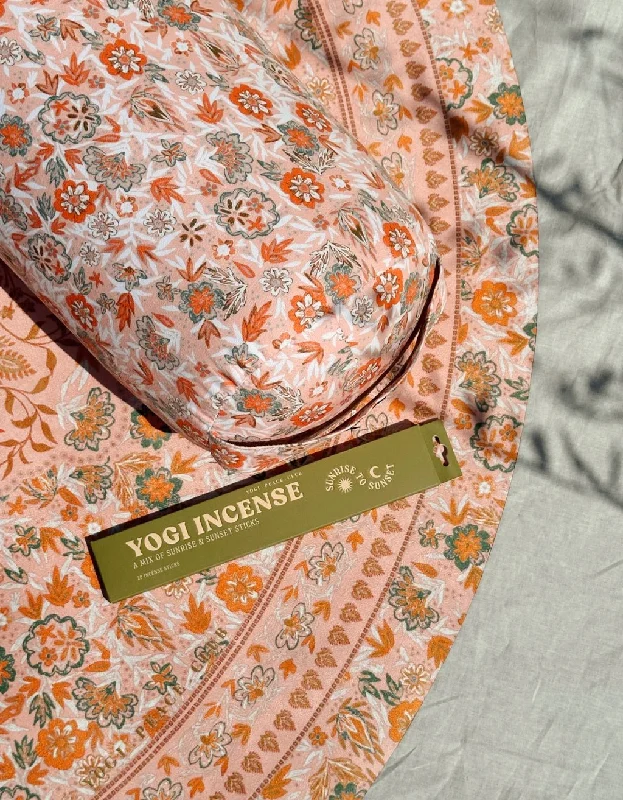Best Seller Bolster + Meditation Pack - Salty Peach