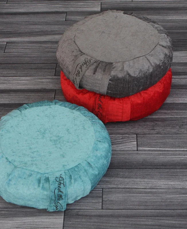 Weekend Discounts to Enjoy Mid-Century Mod Chenille Zafu Cushion