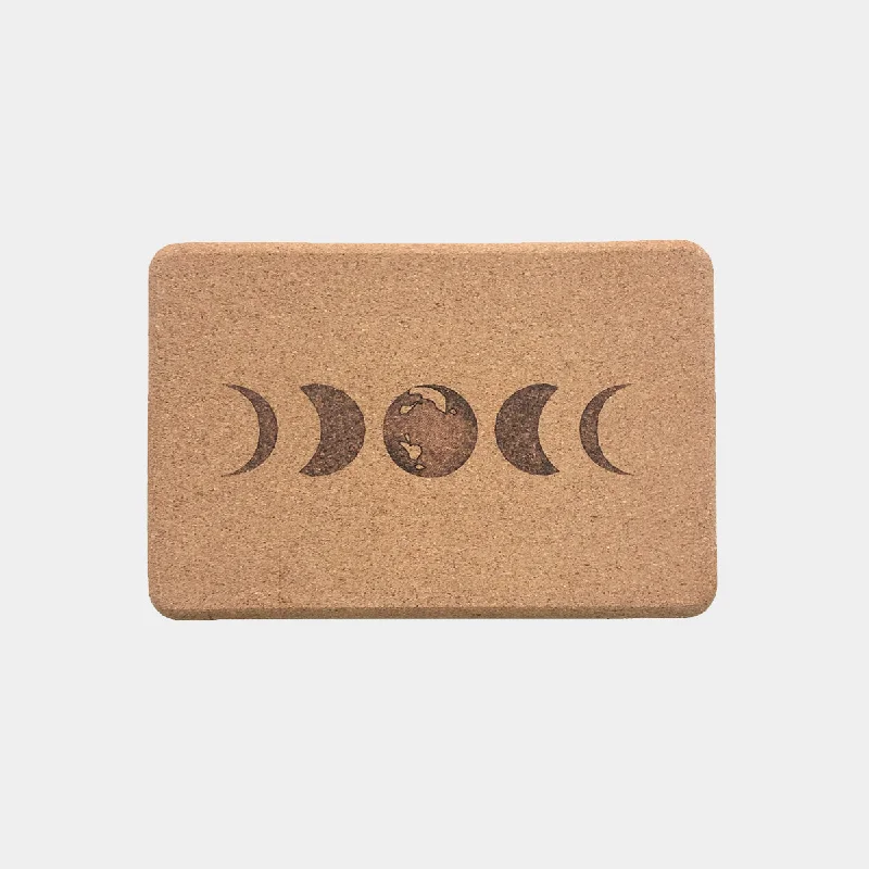 Big Savings Moon Cork Yoga Block