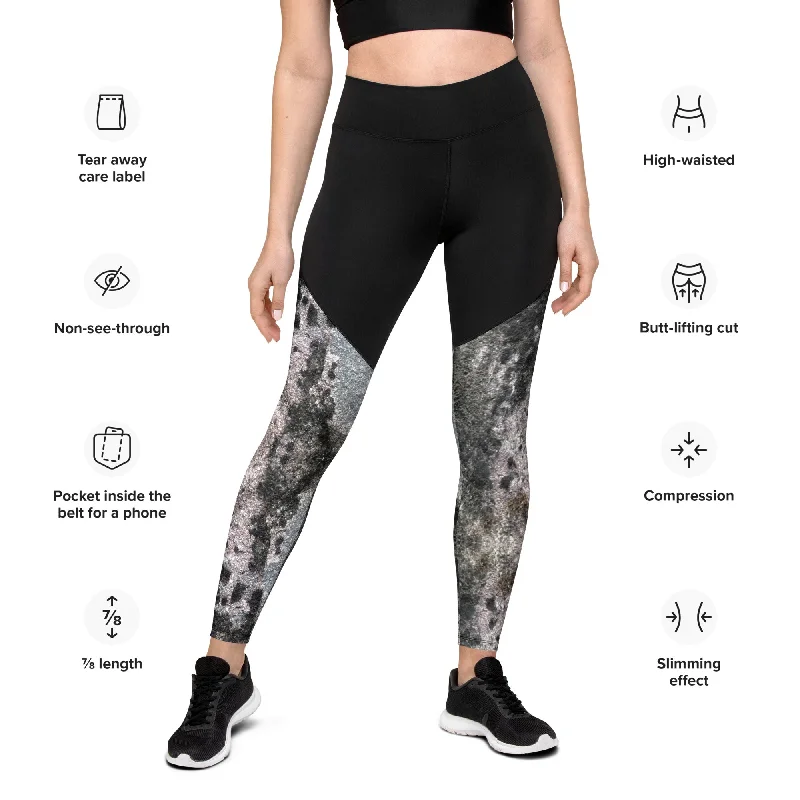 Weekend Offers That Sizzle Mossy Rock Sports Leggings, control top, Commpression Fabric Weekend Offers That Sizzle Mossy Rock Sports Leggings, control top, Commpression Fabric