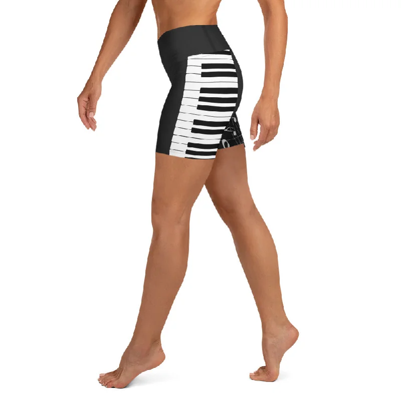 Act Fast Music Yoga Shorts
