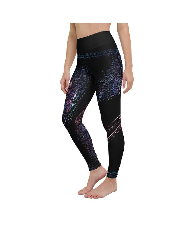 Weekend Discounts to Delight Mystic Feather Yoga Pants