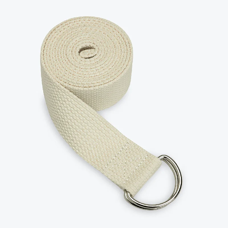 Epic Value Natural Organic Cotton Yoga Strap (8 ft.)