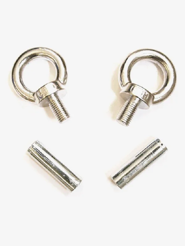 Unmissable Sale Pair of Stainless Steel Eyebolts & Anchors