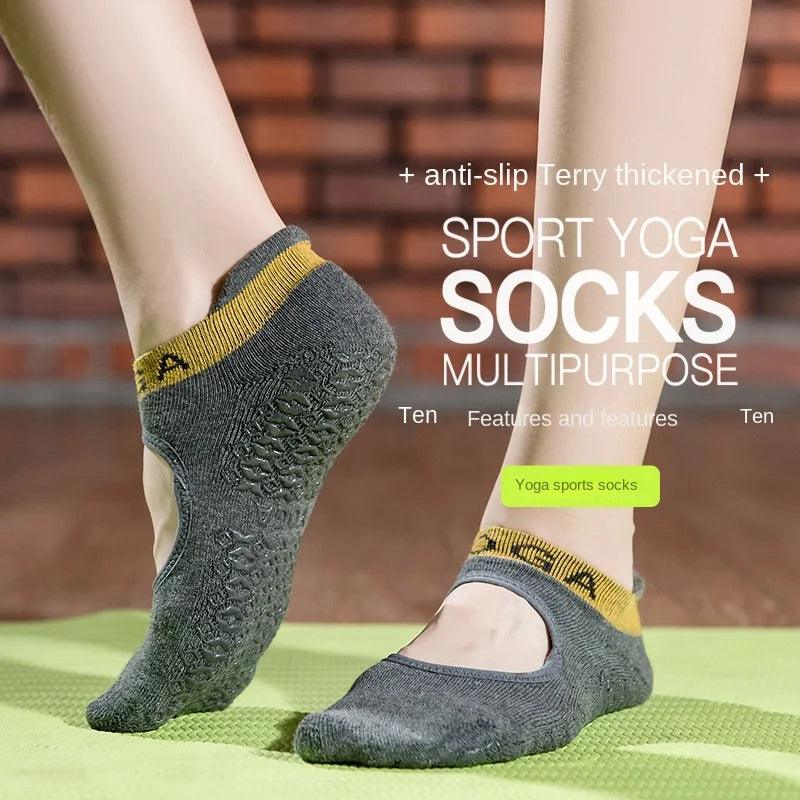 Stock Clearance New Cotton Breathable Short Anti-slip Professional Pilates Socks Yoga Socks Gym Dance Fitness Training Floor Socks Sports Socks Stock Clearance New Cotton Breathable Short Anti-slip Professional Pilates Socks Yoga Socks Gym Dance Fitness Training Floor Socks Sports Socks