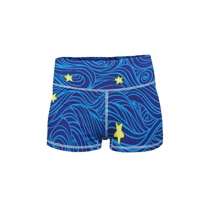 Weekend Savings Spectacle Ocean Stars Yoga Shorts