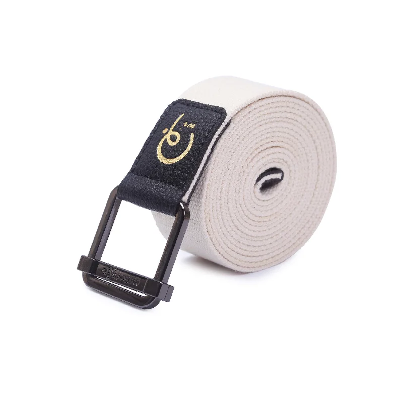 New Deal Wiworldandi Cotton Yoga Straps - White