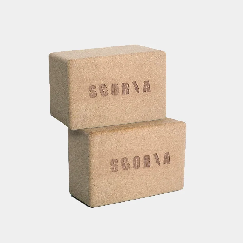 Amazing Value PAIR OF THE ORIGINAL CORK YOGA BLOCKS
