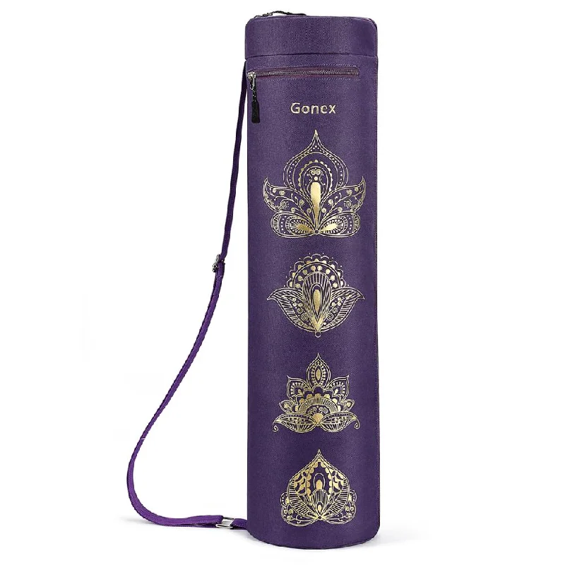 Weekend Offers That Sizzle Paisley Purple - Yogatation Sling Mat Bag