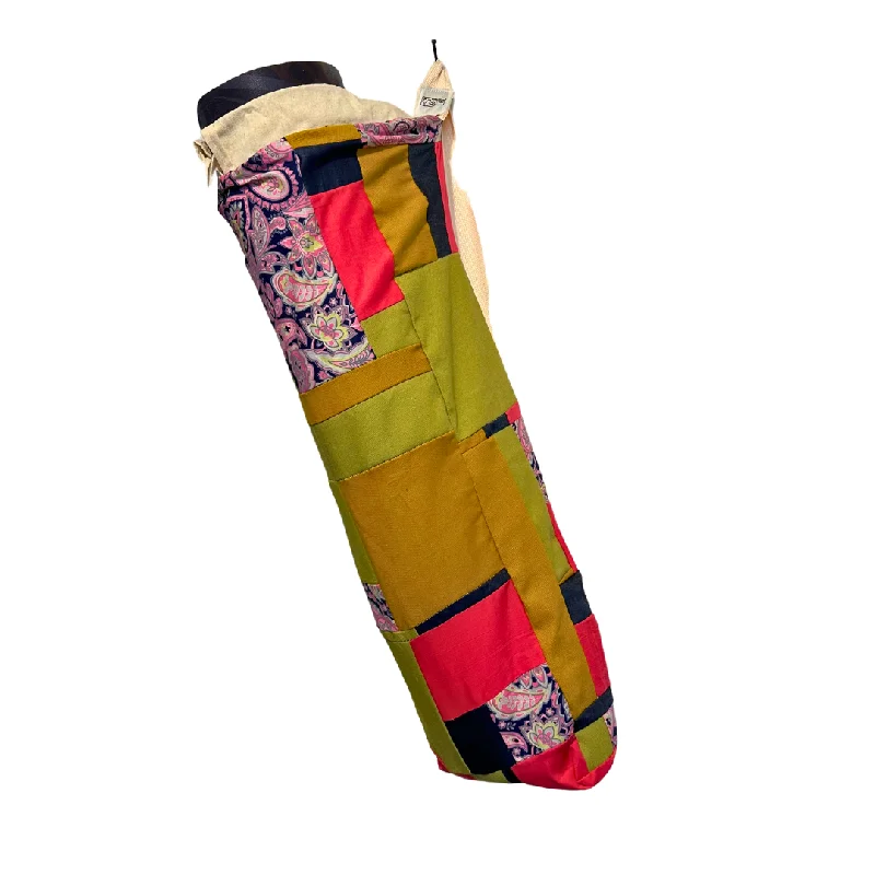 Weekend Discounts to Enjoy Patched Yoga Bag