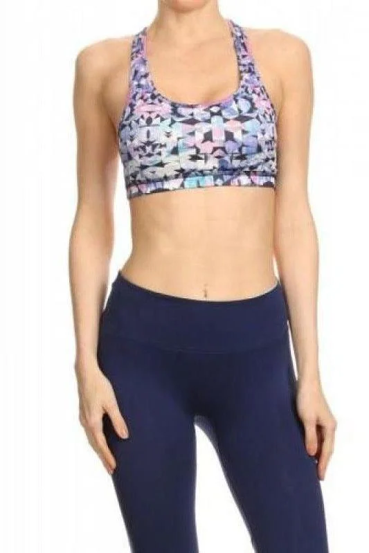 Unbeatable Prices Pink Ball Party Yoga Bra