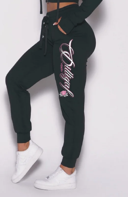 Weekend Deals That Wow Pink Rose Joggers