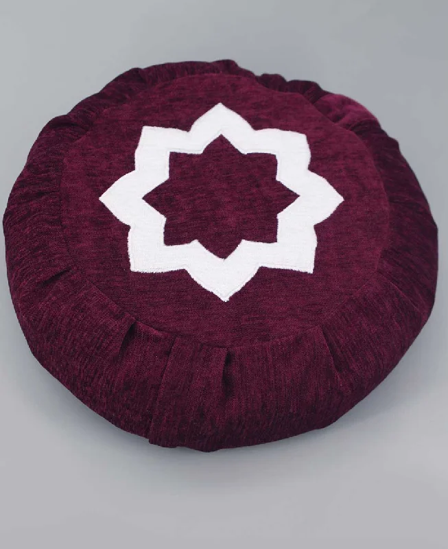 Reduced Price Purple Lotus Zafu Meditation Cushion